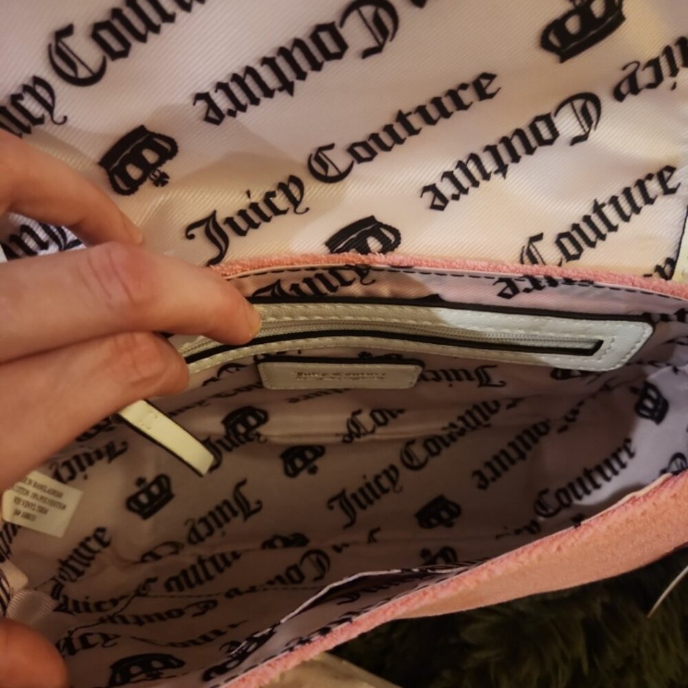 Pink and white strawberry flap bag juicy couture - Picture 5 of 8